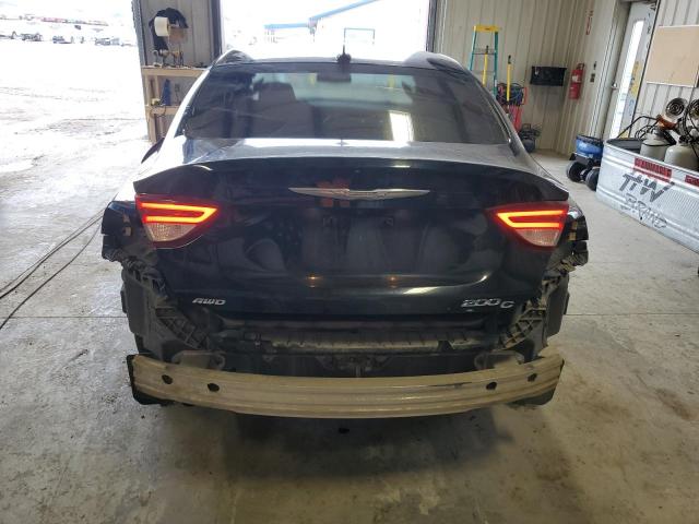 1C3CCCEG9FN512500 - 2015 CHRYSLER 200 C BLACK photo 6