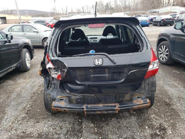 JHMGD38668S030809 - 2008 HONDA FIT SPORT BLACK photo 6