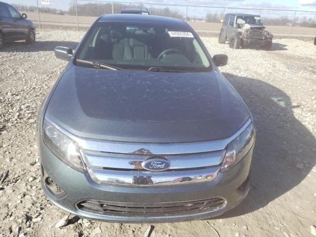 3FAHP0HA7CR165193 - 2012 FORD FUSION SE TEAL photo 5