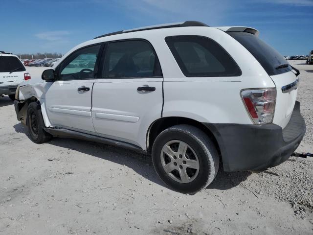 2CNDL13F056142597 - 2005 CHEVROLET EQUINOX LS WHITE photo 2