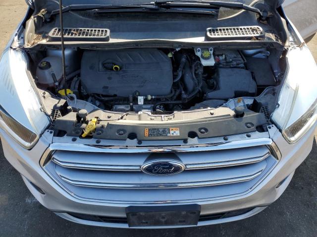 1FMCU9GD5HUE48961 - 2017 FORD ESCAPE SE SILVER photo 12