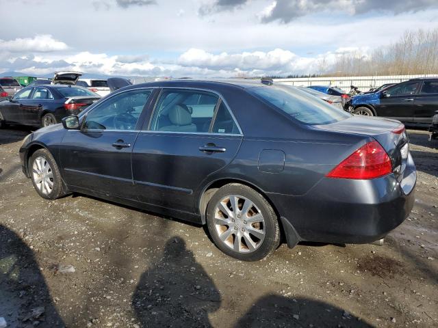 1HGCM66536A042061 - 2006 HONDA ACCORD EX BLUE photo 2