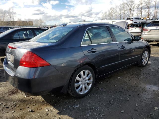 1HGCM66536A042061 - 2006 HONDA ACCORD EX BLUE photo 3