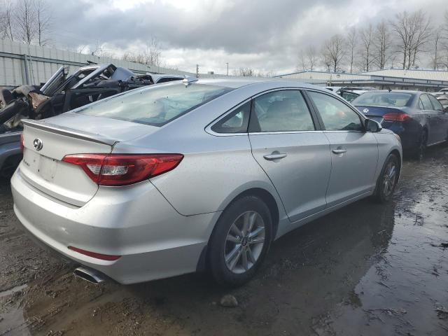 5NPE24AFXFH043816 - 2015 HYUNDAI SONATA SE SILVER photo 3