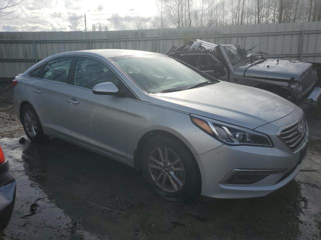 5NPE24AFXFH043816 - 2015 HYUNDAI SONATA SE SILVER photo 4