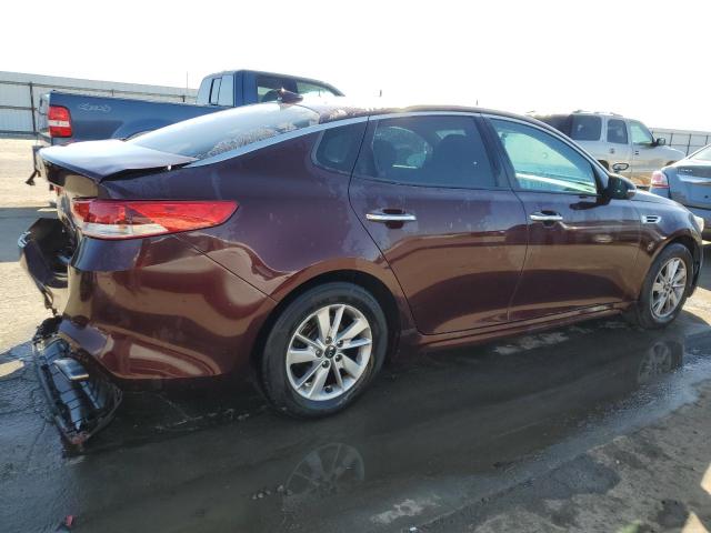 5XXGT4L39JG198225 - 2018 KIA OPTIMA LX BURGUNDY photo 3