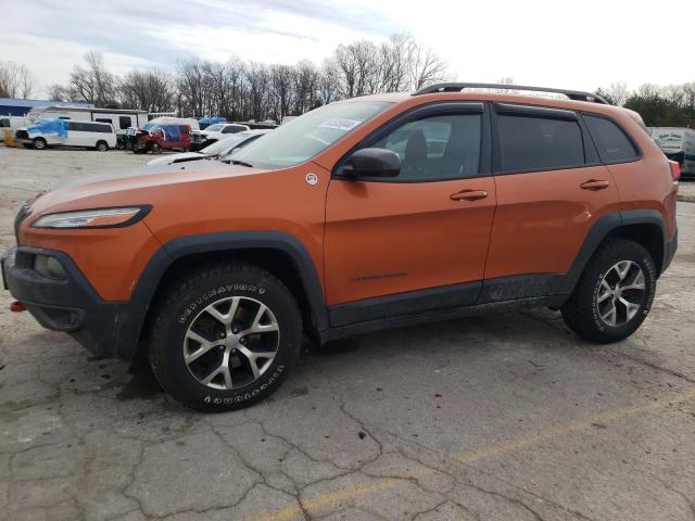 1C4PJMBS7GW293095 - 2016 JEEP CHEROKEE TRAILHAWK ORANGE photo 1