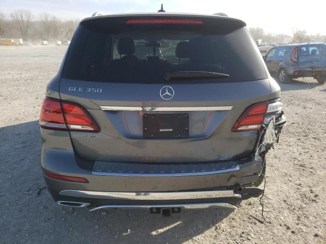 4JGDA5JB2JB087932 - 2018 MERCEDES-BENZ GLE 350 GRAY photo 6