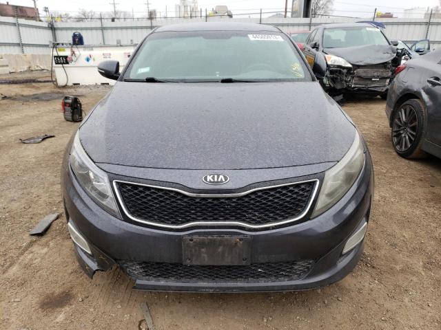 5XXGM4A71FG434764 - 2015 KIA OPTIMA LX GRAY photo 5