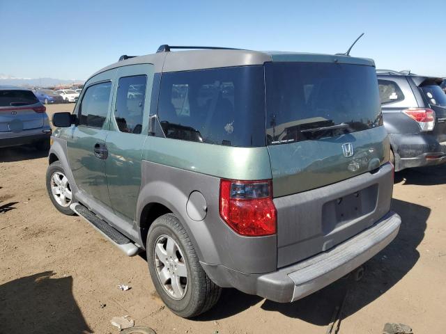 5J6YH28685L003695 - 2005 HONDA ELEMENT EX GREEN photo 2