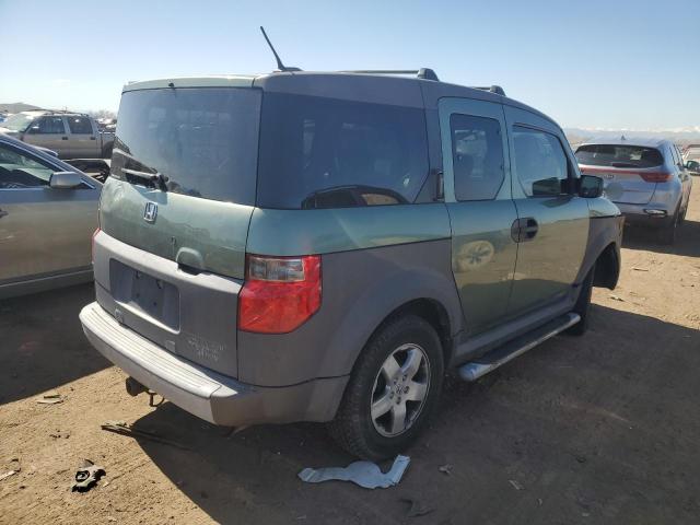 5J6YH28685L003695 - 2005 HONDA ELEMENT EX GREEN photo 3