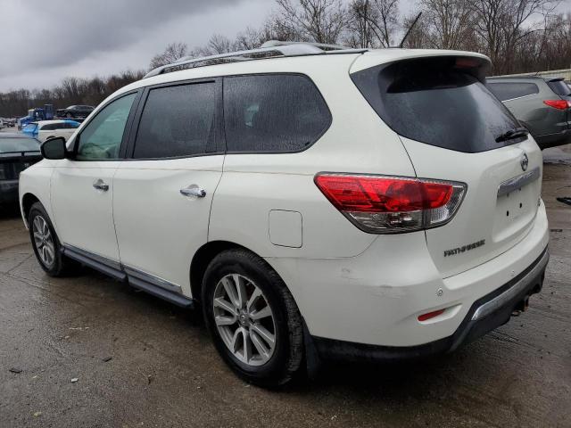 5N1AR2MM6DC605790 - 2013 NISSAN PATHFINDER S WHITE photo 2