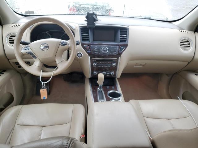 5N1AR2MM6DC605790 - 2013 NISSAN PATHFINDER S WHITE photo 8