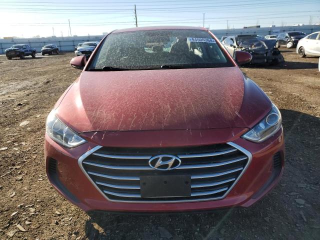 5NPD84LF3HH005550 - 2017 HYUNDAI ELANTRA SE RED photo 5