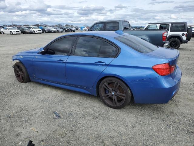 WBA3C1C50EK114347 - 2014 BMW 328 I SULEV BLUE photo 2