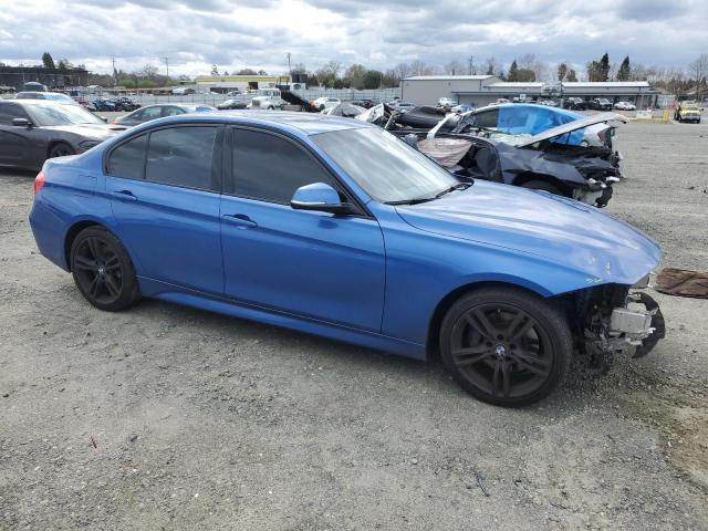 WBA3C1C50EK114347 - 2014 BMW 328 I SULEV BLUE photo 4