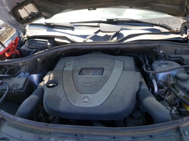 4JGBB8GB5AA588901 - 2010 MERCEDES-BENZ ML 350 4MATIC BLUE photo 11