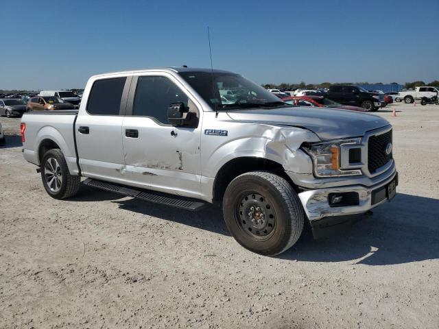 1FTEW1EP5KFD06403 - 2019 FORD F150 SUPERCREW SILVER photo 4