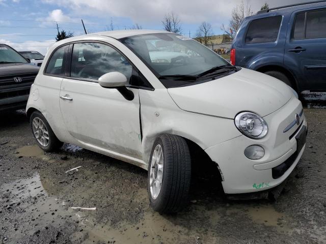 3C3CFFARXDT752149 - 2013 FIAT 500 POP WHITE photo 4