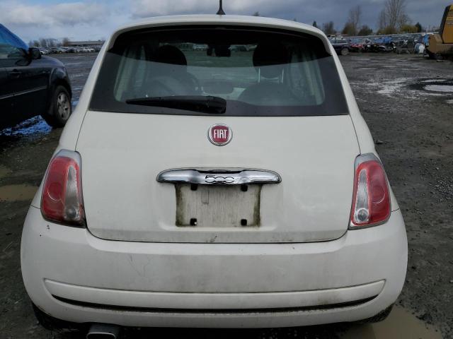 3C3CFFARXDT752149 - 2013 FIAT 500 POP WHITE photo 6