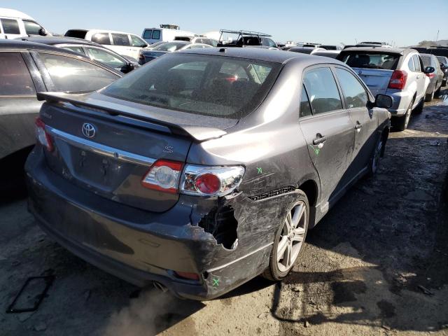 5YFBU4EE0DP080016 - 2013 TOYOTA COROLLA BASE GRAY photo 3