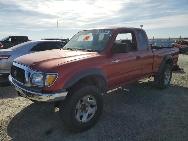 5TESN92N03Z152680 - 2003 TOYOTA TACOMA XTRACAB PRERUNNER წითელი ფოტო 1