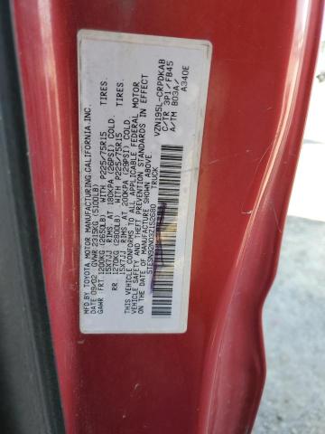 5TESN92N03Z152680 - 2003 TOYOTA TACOMA XTRACAB PRERUNNER წითელი ფოტო 13