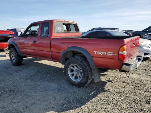 5TESN92N03Z152680 - 2003 TOYOTA TACOMA XTRACAB PRERUNNER წითელი ფოტო 2