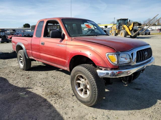 5TESN92N03Z152680 - 2003 TOYOTA TACOMA XTRACAB PRERUNNER წითელი ფოტო 4