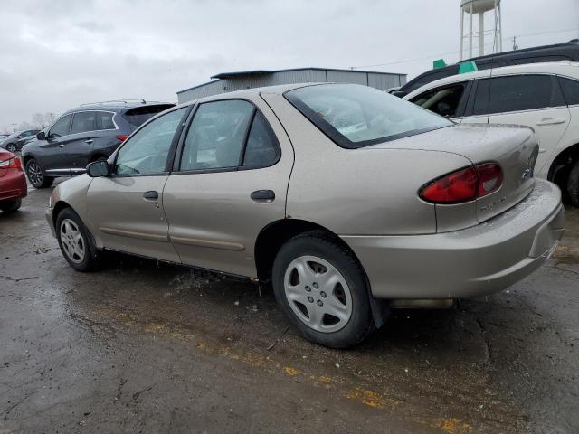 1G1JF524017238531 - 2001 CHEVROLET CAVALIER LS TAN photo 2