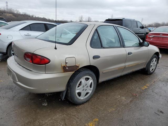 1G1JF524017238531 - 2001 CHEVROLET CAVALIER LS TAN photo 3