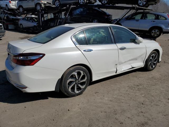 1HGCR2F79HA264313 - 2017 HONDA ACCORD EX WHITE photo 3