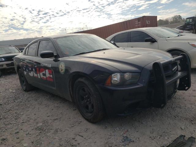 2C3CDXAT7CH181508 - 2012 DODGE CHARGER POLICE BLACK photo 4