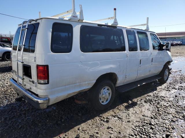 1FBSS3BL7EDA28068 - 2014 FORD ECONOLINE E350 SUPER DUTY WAGON WHITE photo 3