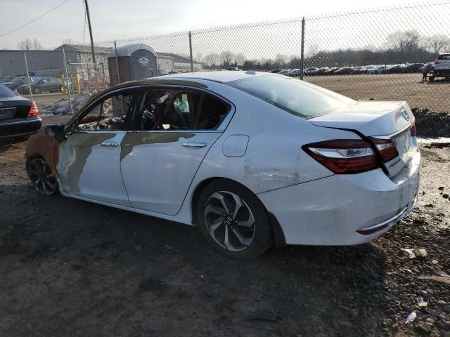 1HGCR2F8XHA095220 - 2017 HONDA ACCORD EXL WHITE photo 2