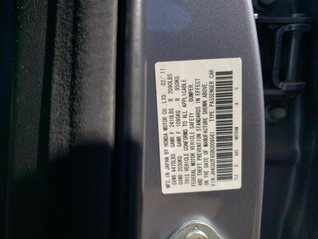 JH4CU2F65BC009561 - 2011 ACURA TSX GRAY photo 13