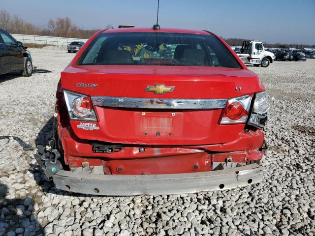 1G1PE5SB3F7122467 - 2015 CHEVROLET CRUZE LT RED photo 6