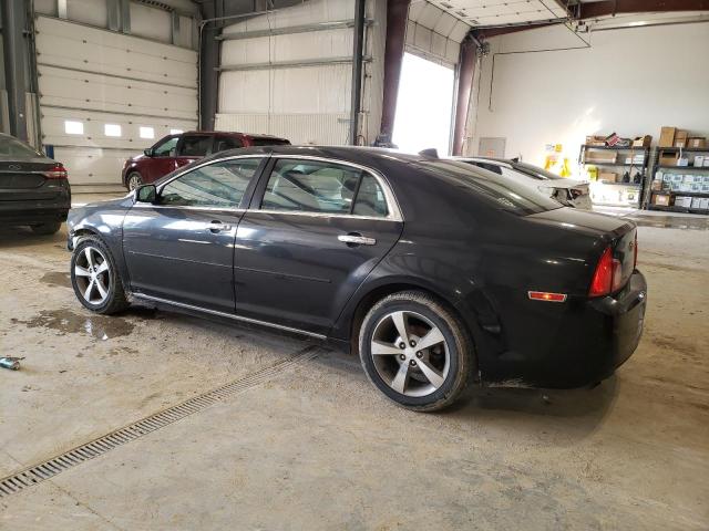 1G1ZC5E00CF334060 - 2012 CHEVROLET MALIBU 1LT BLACK photo 2