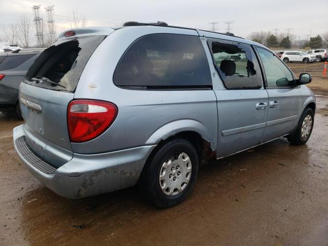 2C8GP44R34R561264 - 2004 CHRYSLER TOWN & COU LX TURQUOISE photo 3