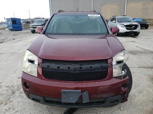 2CNDL63F896248203 - 2009 CHEVROLET EQUINOX LT MAROON photo 5