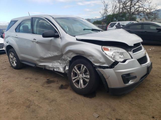 2GNALBEK1D6227154 - 2013 CHEVROLET EQUINOX LS SILVER photo 4