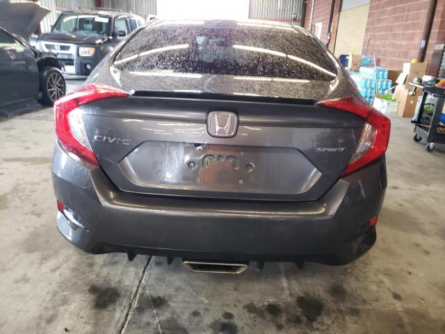 2HGFC2F82KH580300 - 2019 HONDA CIVIC SPORT 灰色 照片 6