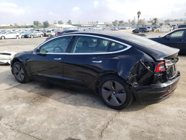 5YJ3E1EA7LF743282 - 2020 TESLA MODEL 3 BLACK photo 2