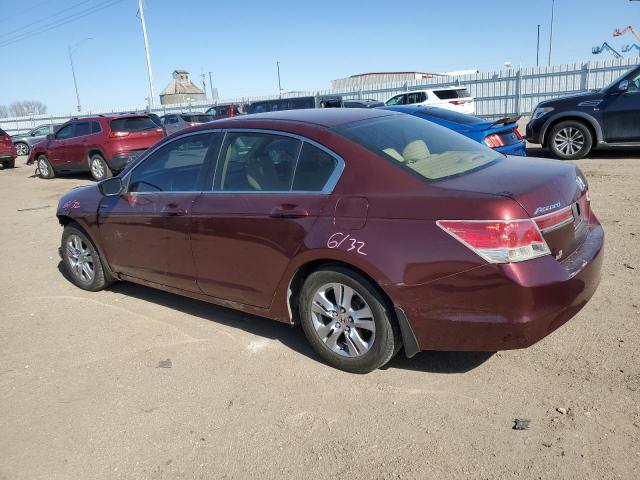 1HGCP2F49BA045967 - 2011 HONDA ACCORD LXP MAROON photo 2