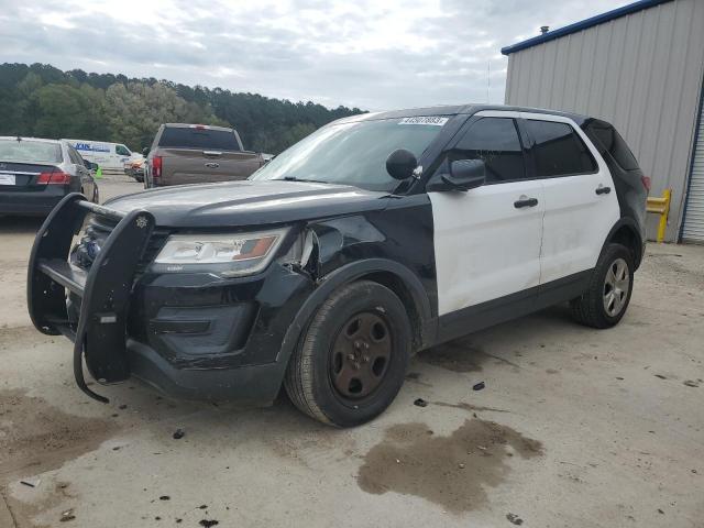 1FM5K8AR8HGB55910 - 2017 FORD EXPLORER POLICE INTERCEPTOR TWO TONE photo 1