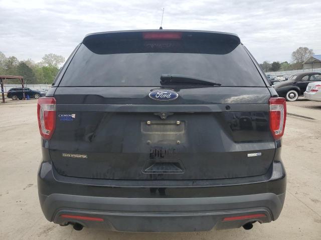 1FM5K8AR8HGB55910 - 2017 FORD EXPLORER POLICE INTERCEPTOR TWO TONE photo 6