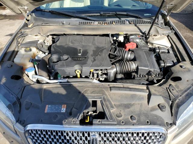 3LN6L5EC1HR619893 - 2017 LINCOLN MKZ RESERVE ოქროსფერი ფოტო 11