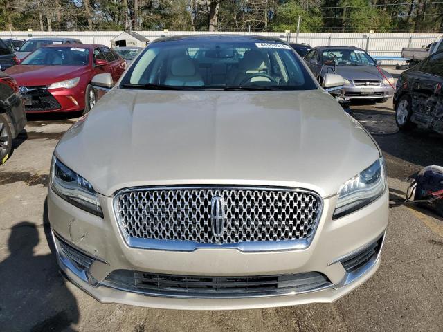 3LN6L5EC1HR619893 - 2017 LINCOLN MKZ RESERVE ოქროსფერი ფოტო 5