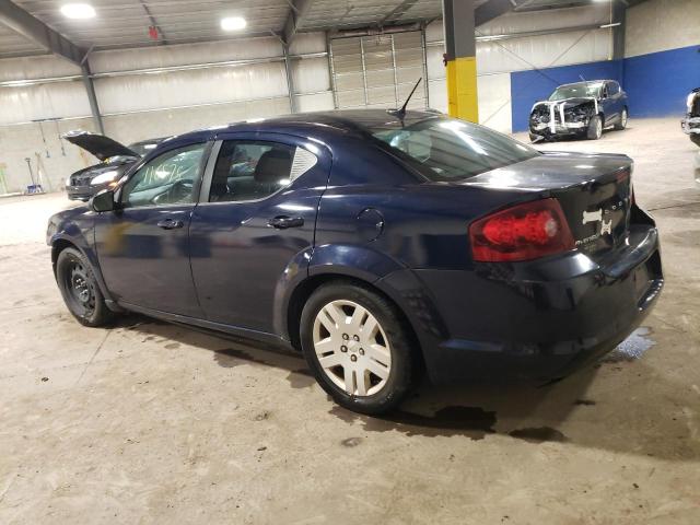 1C3CDZAB8EN115806 - 2014 DODGE AVENGER SE BLUE photo 2