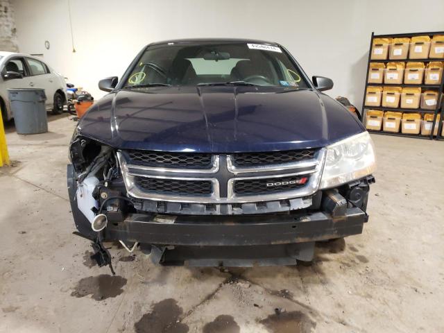 1C3CDZAB8EN115806 - 2014 DODGE AVENGER SE BLUE photo 5